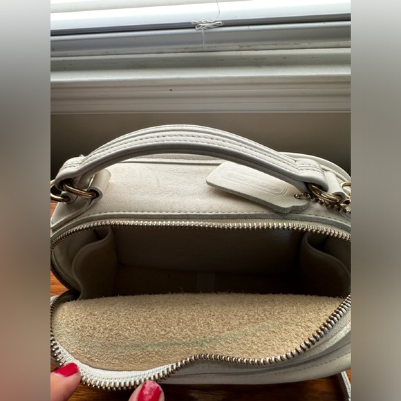 COACH vintage LUNCH BOX ZIP🔥9991🔥HTF White - Picture 9 of 14